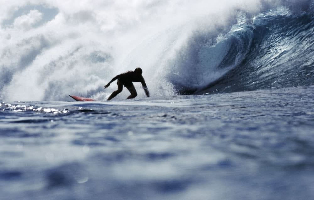 LeRoy Grannis, Unknown Surfer, Pipeline, 1972
