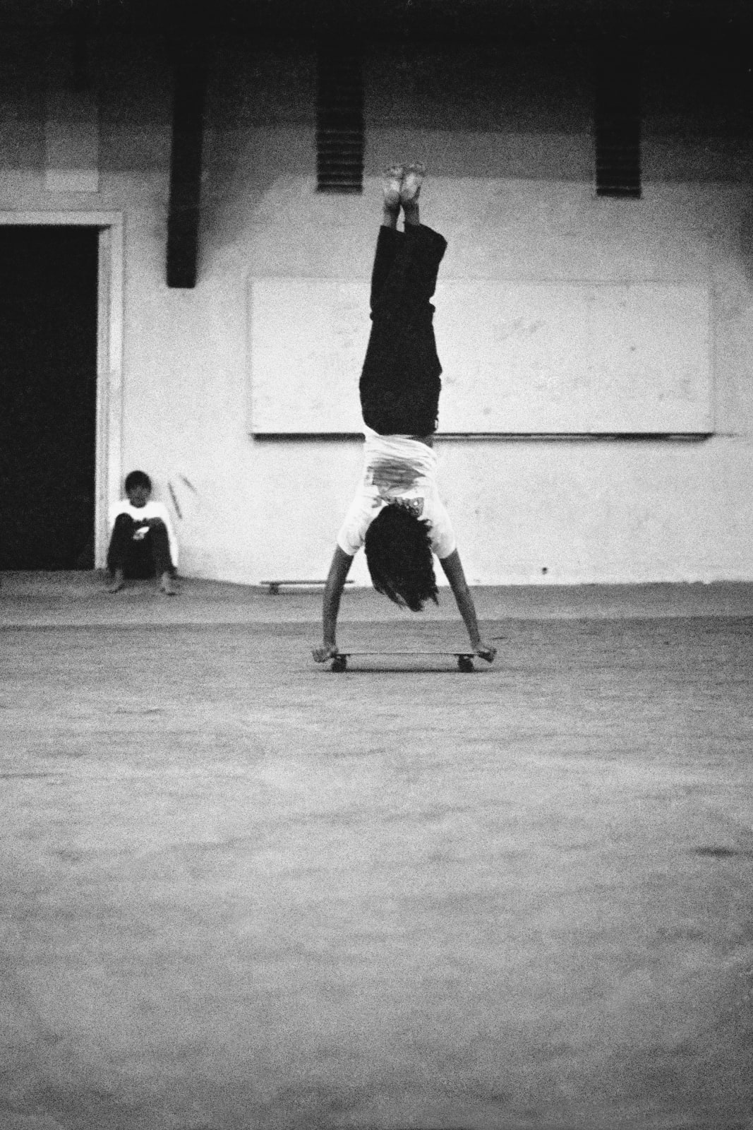 Hugh Holland, Huntington Beach Handstand, Huntington Beach, CA, 1975