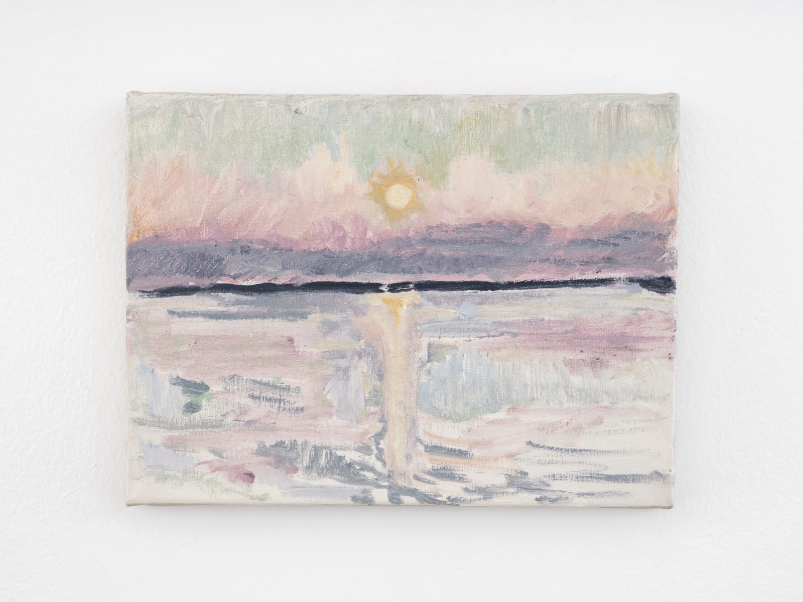 Shanna Waddell, s/heness study of june strawberry full moonset, 2021
