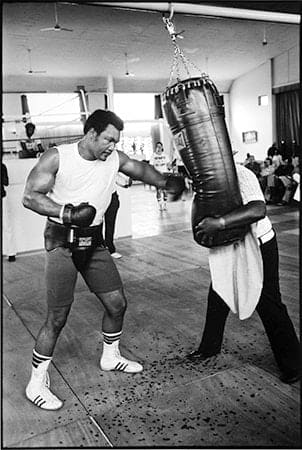 Howard L. Bingham, George Foreman, Zaire #BW11, 1974