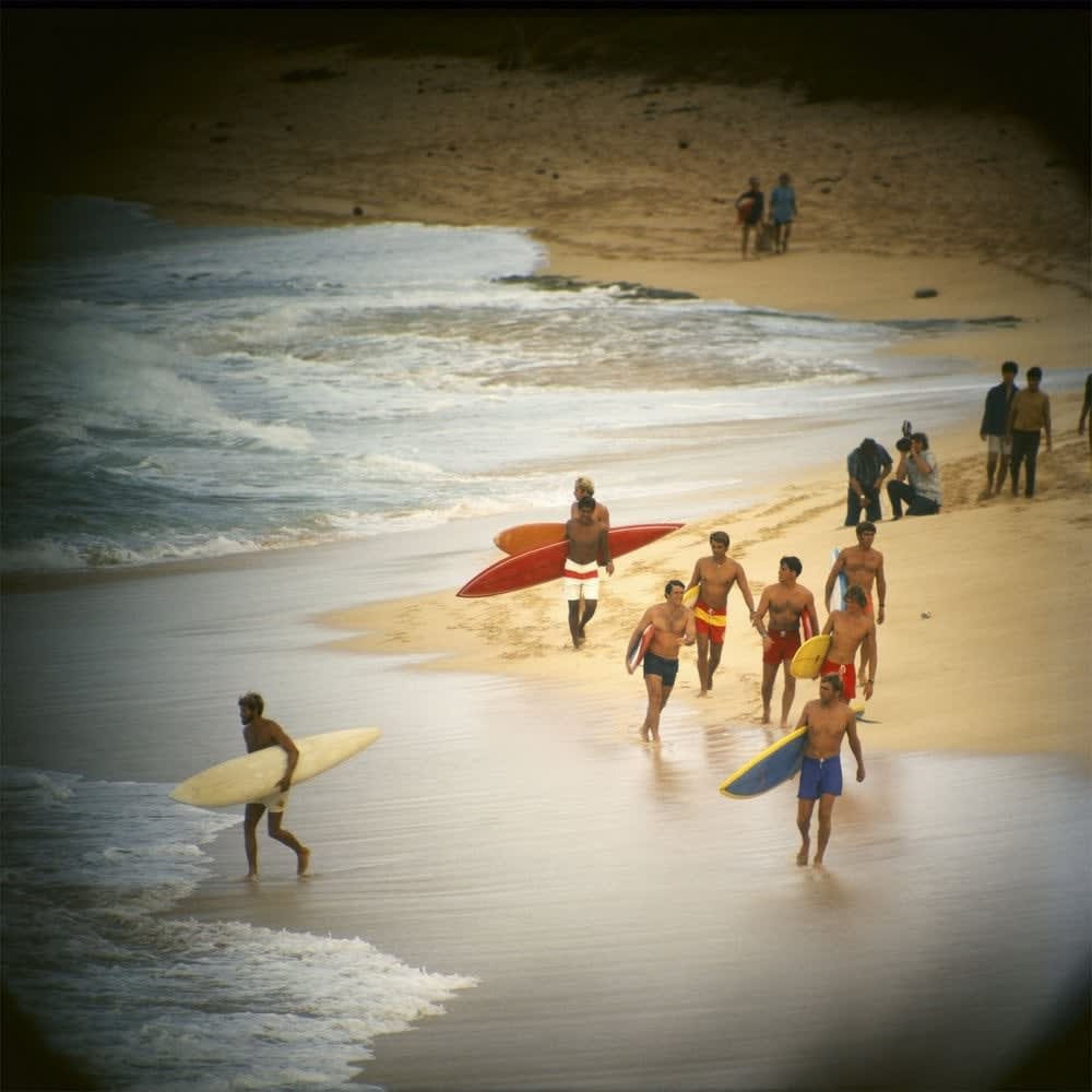 LeRoy Grannis, Duke Contest Finalists, Sunset Beach, 1968
