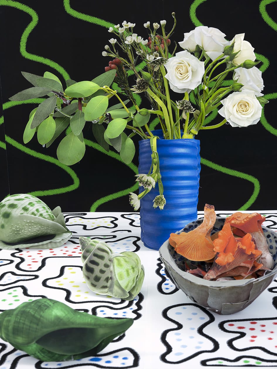 Daniel Gordon, Seashells and Chanterelles, 2021