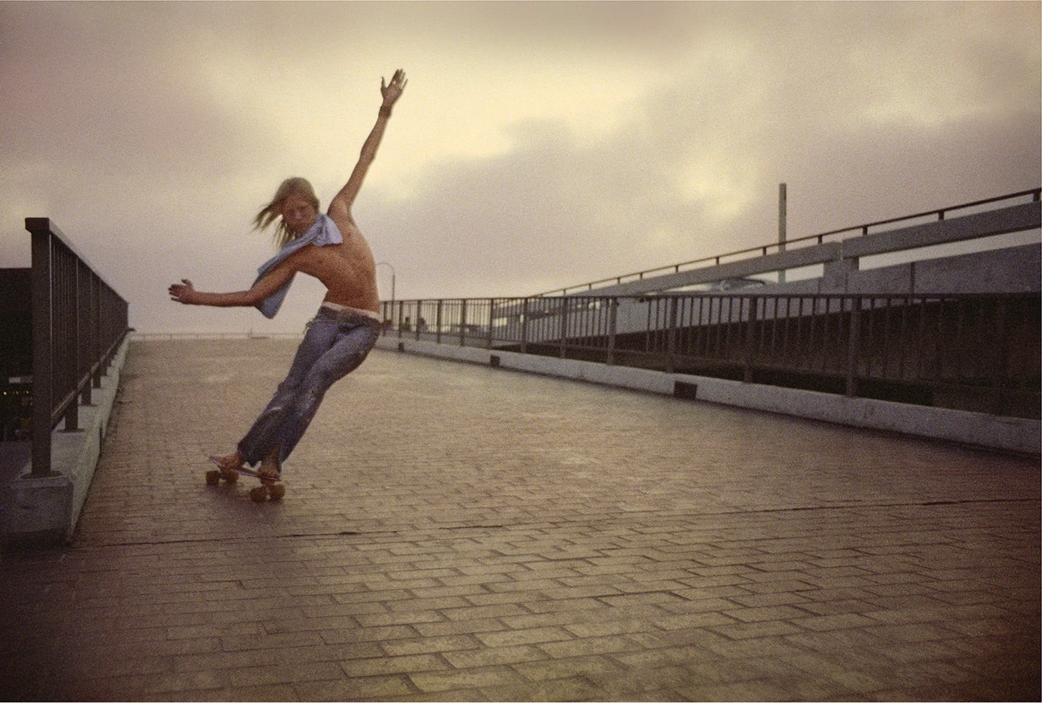 Hugh Holland, Flying Bull on the Ramp, 1975
