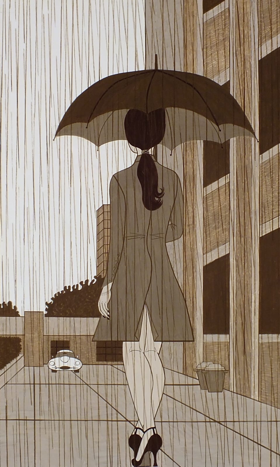 Yves Tessier, Leila w/ Umbrella, 2012