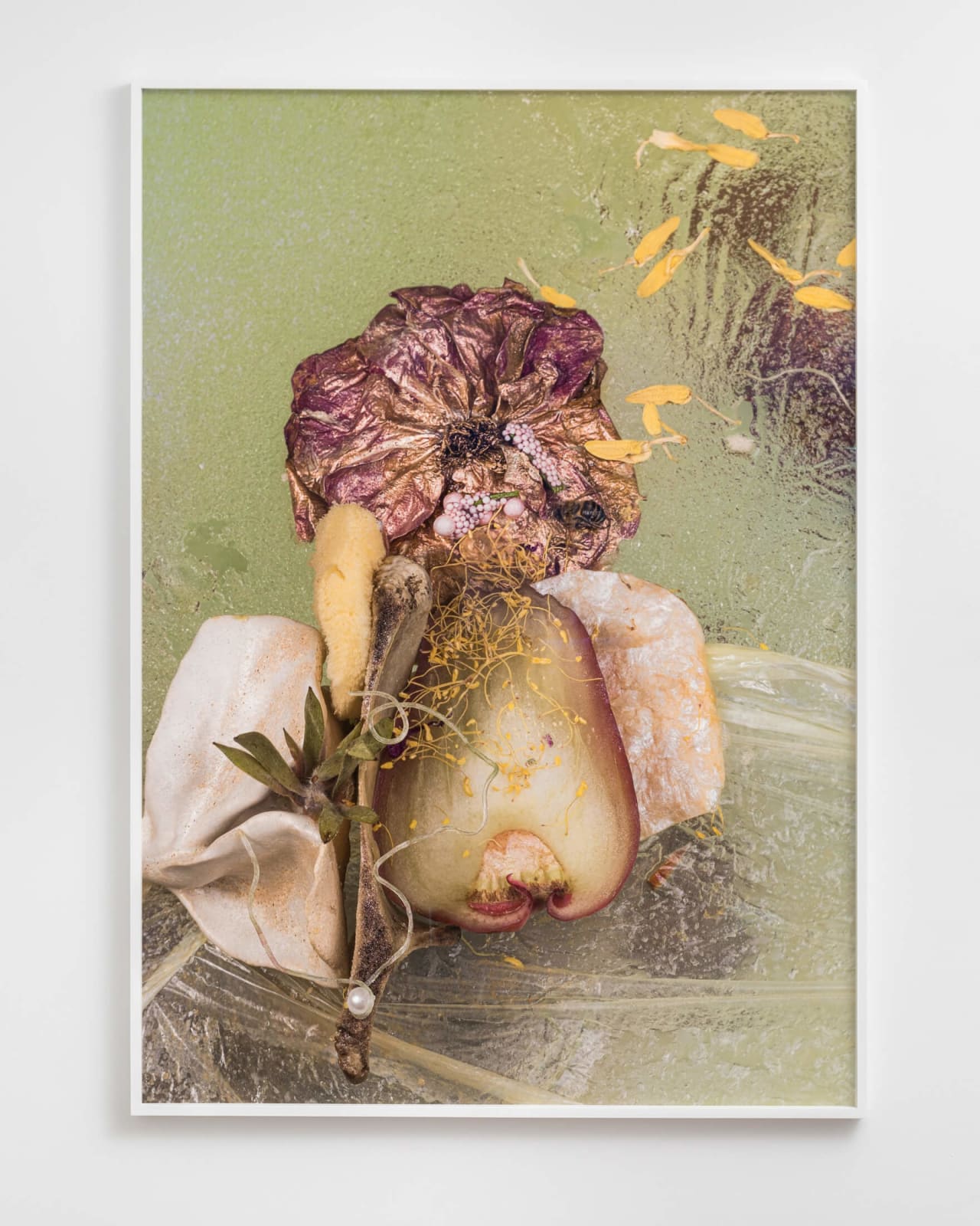Michelle Bui, Bone, silk sea sponge, (...), 2023