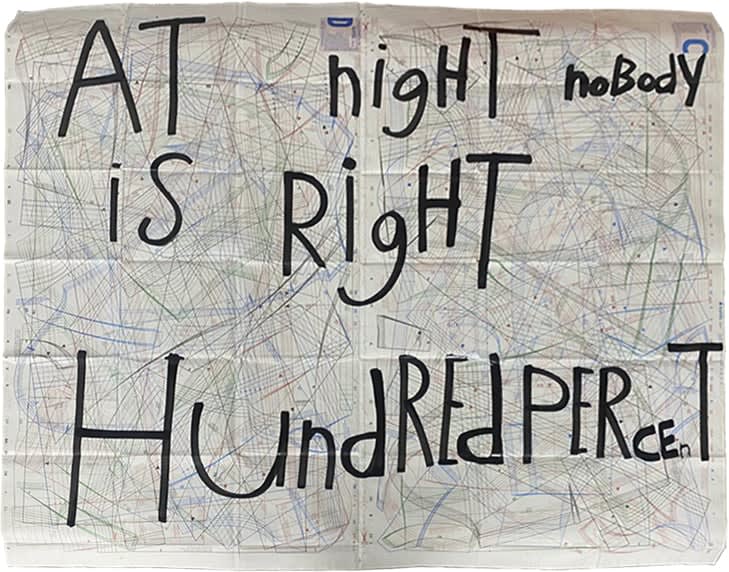 At Night nobody is right Hundred percent, 2024