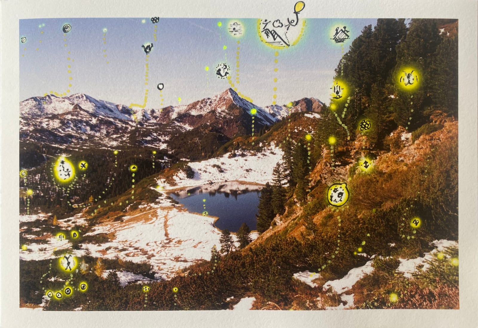 Malika Sqalli, Sprites and Fireflies, 2022