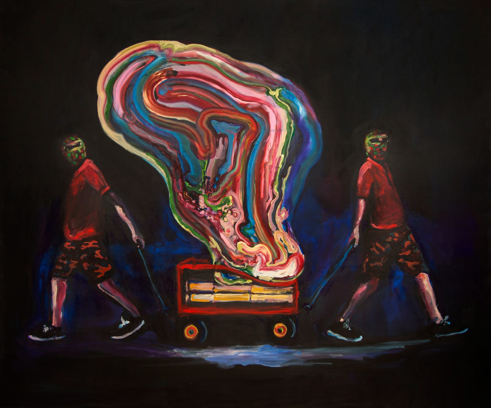 Yassine Balbzioui, Heavy bubble, 2022