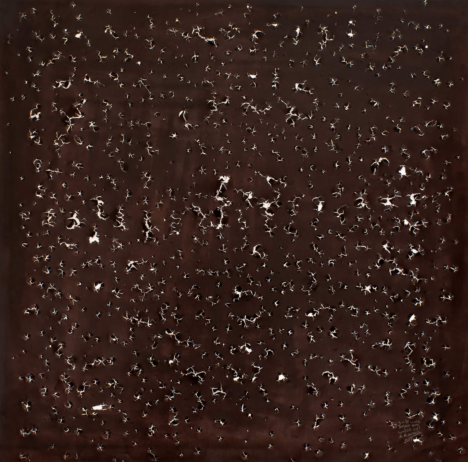 Terrain Noir (Black Field), 2021