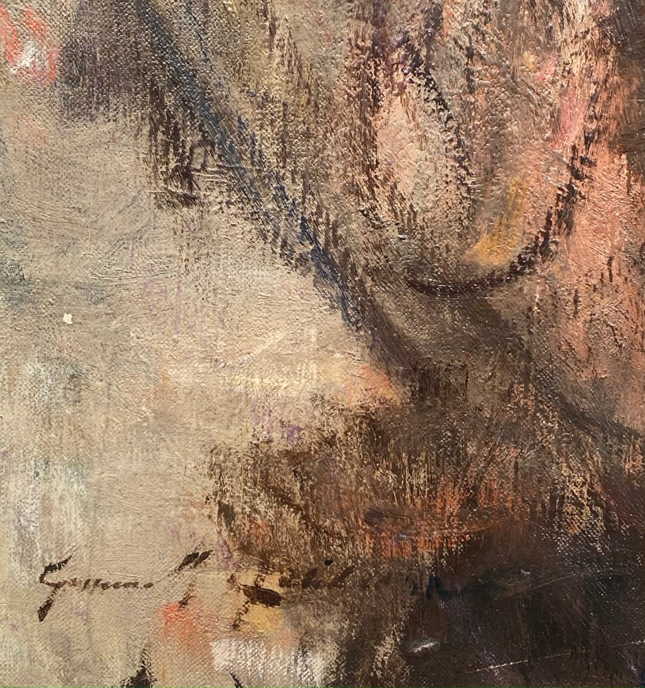 Robert Gemmell Hutchison RSA RSW RBA ROI, Mending the Nets