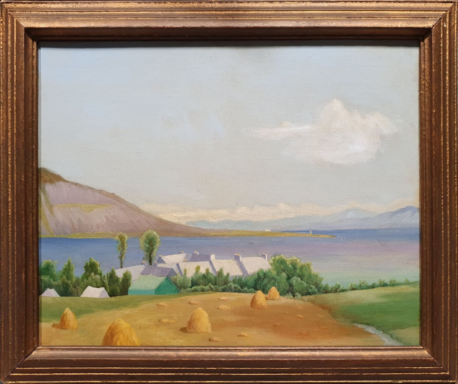 Walter McAdam RSW, West Coast Scene, perhaps near Lochwinnoch