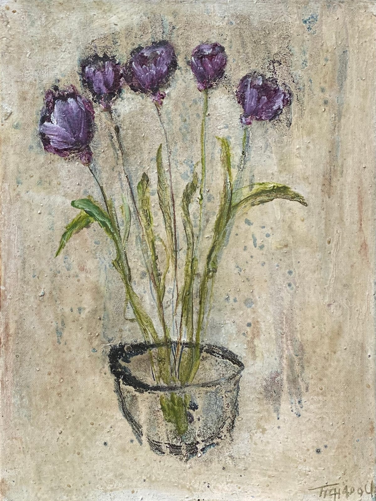 Corinne Tichadou, Flowers, 2024