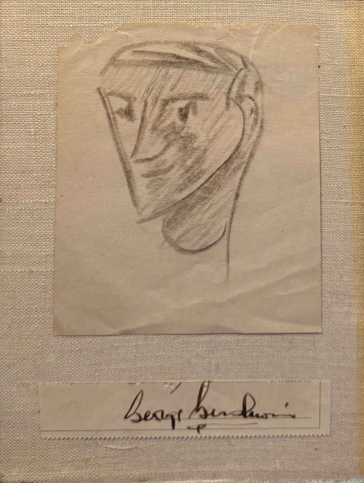 George Gershwin, Head Study of a Man