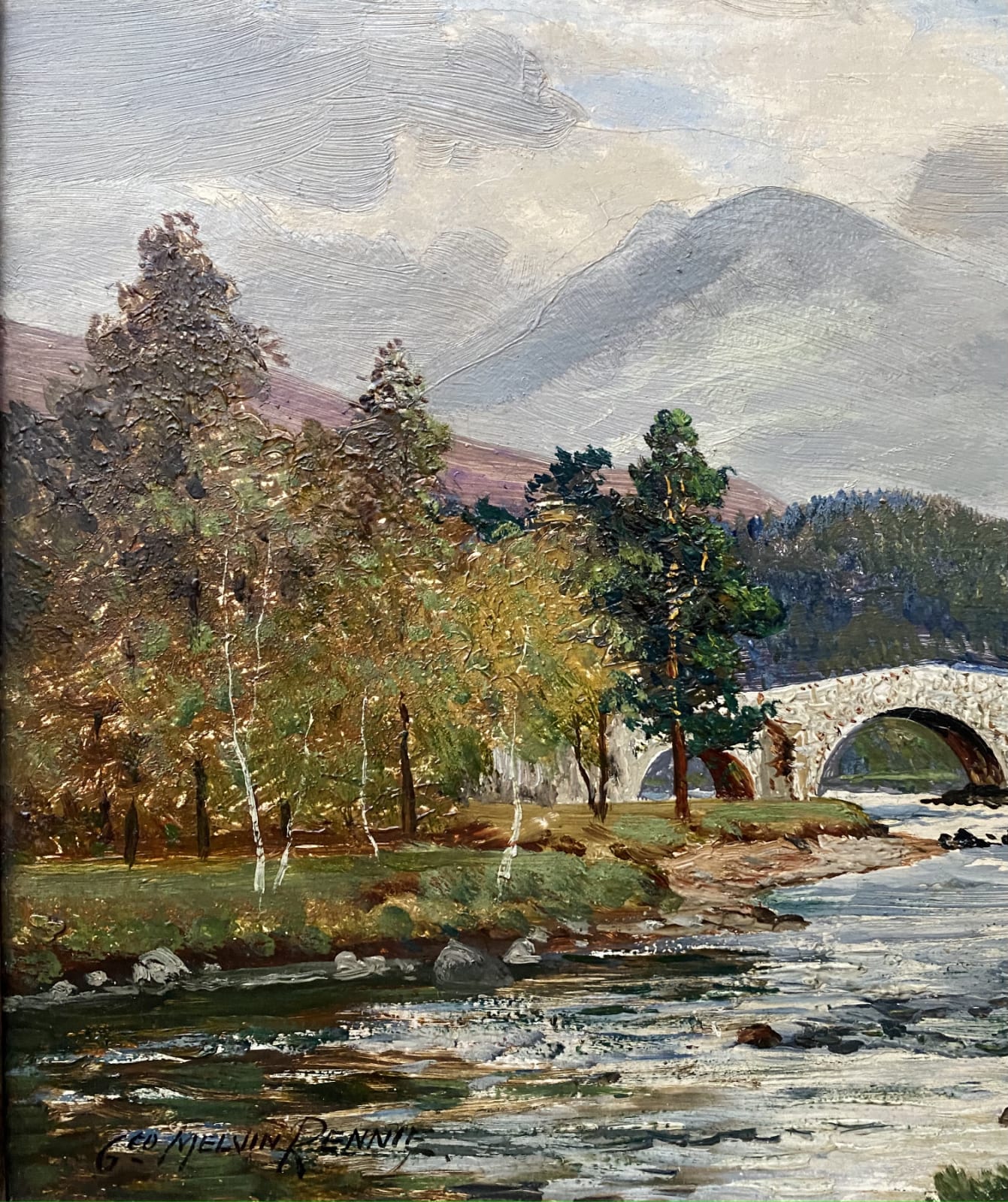 George Melvin Rennie, Old Big o'Dee, near Braemar