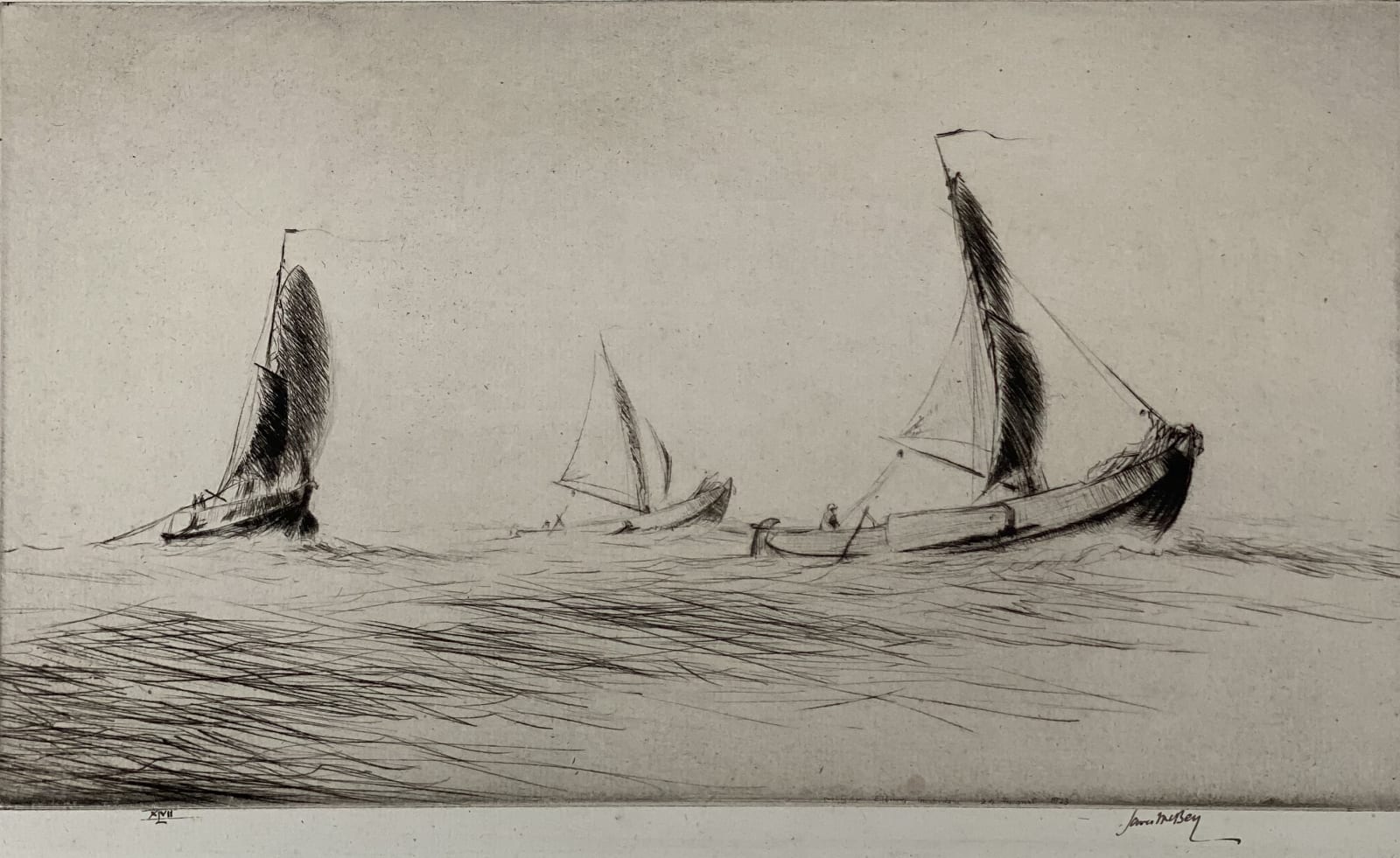 James McBey LLD, The Zuider Zee