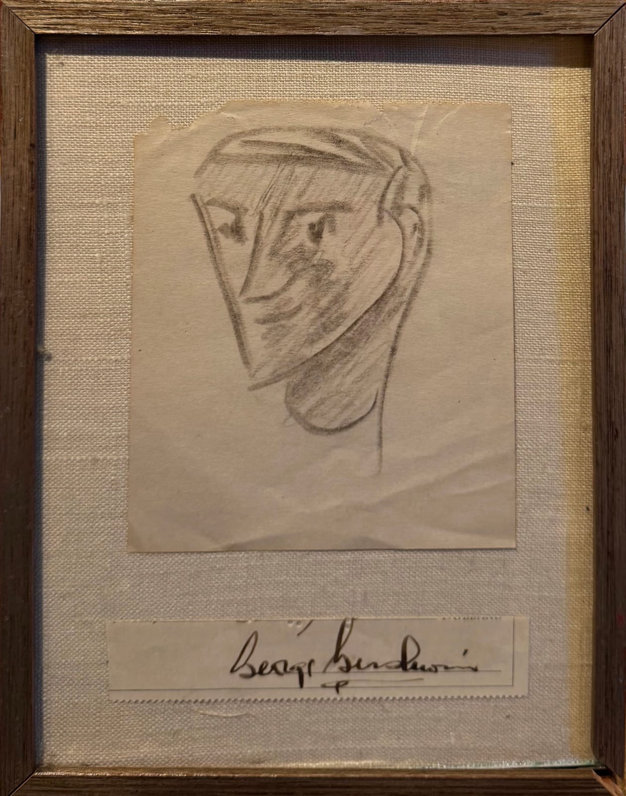 George Gershwin, Head Study of a Man