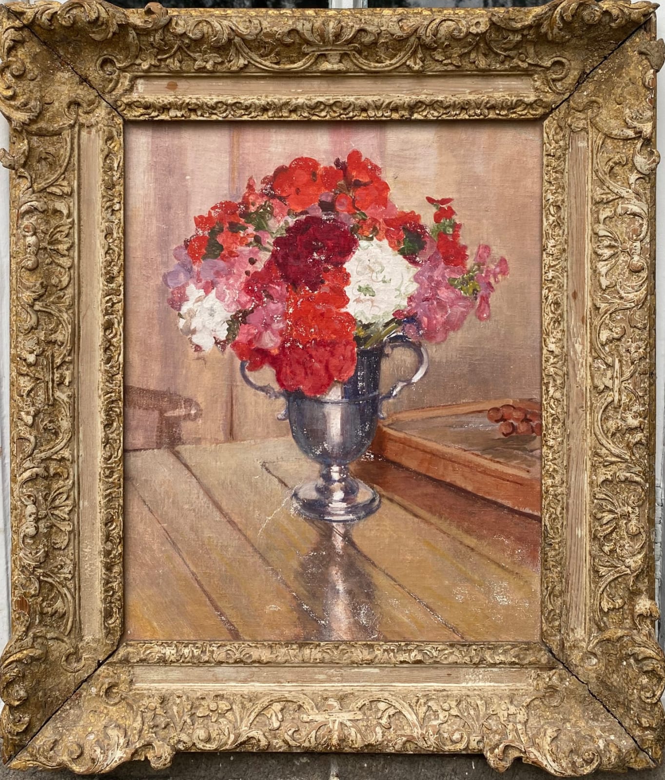 James McBey LLD, Still Life of Flowers in a Silver Cup