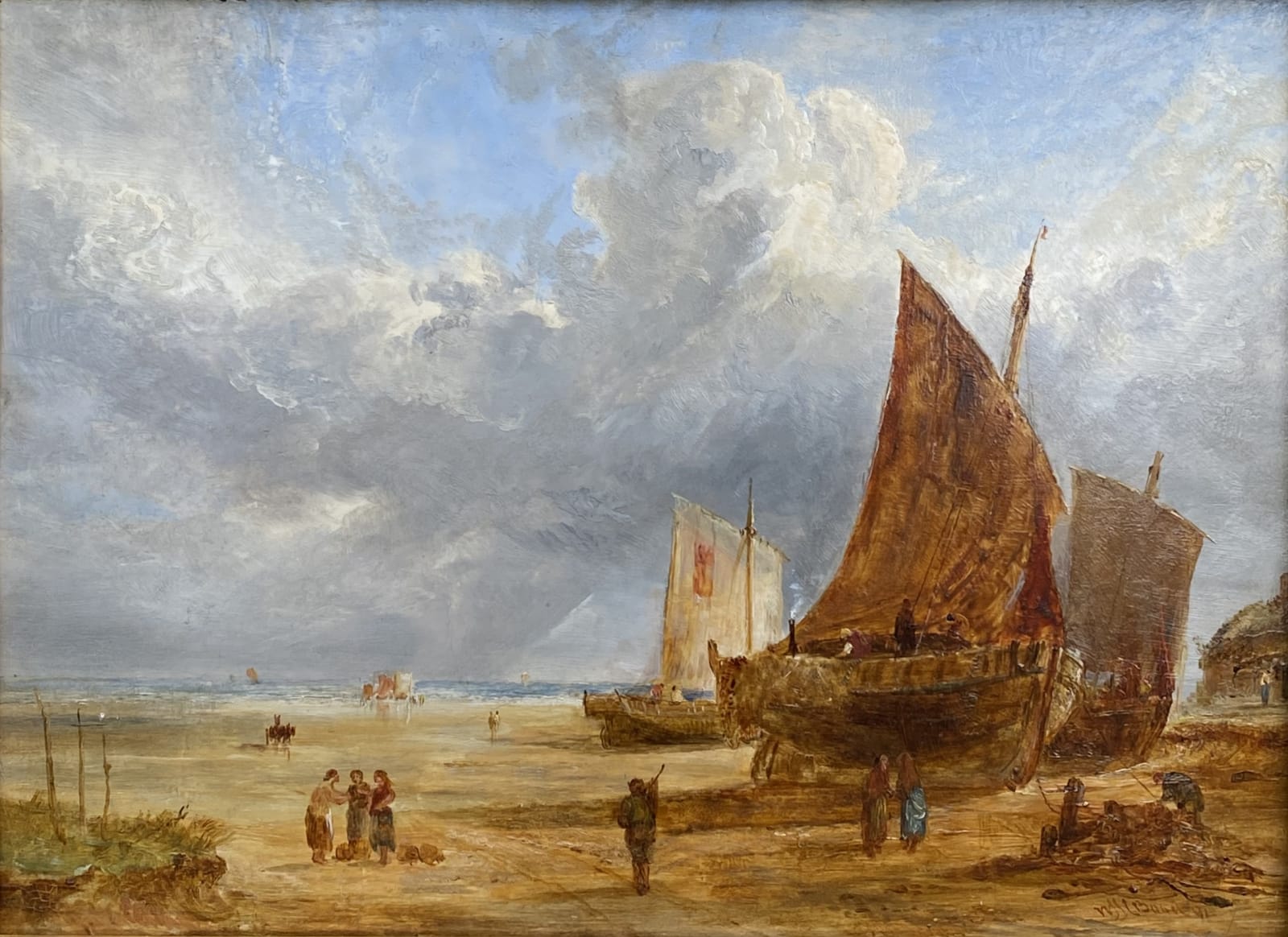 William Joseph Julius Caesar Bond, On the Beach