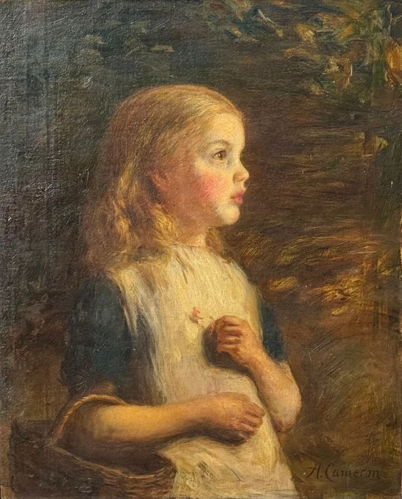 Hugh Cameron RSA RSW ROI, A Posy