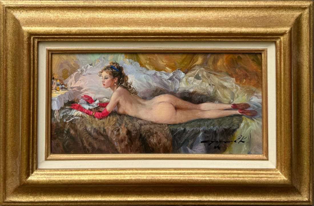 Konstantin Razúmov, In the Boudoir