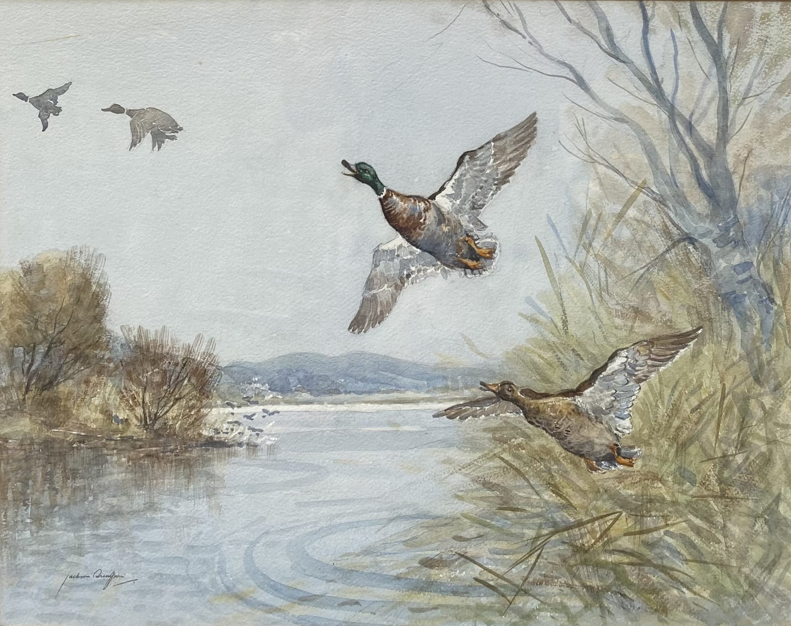Henry Jackson Simpson MC, Taking Flight