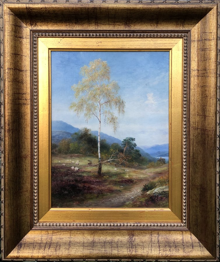 John MacWhirter RA HRSA RI RE, Autumn in Strathspey