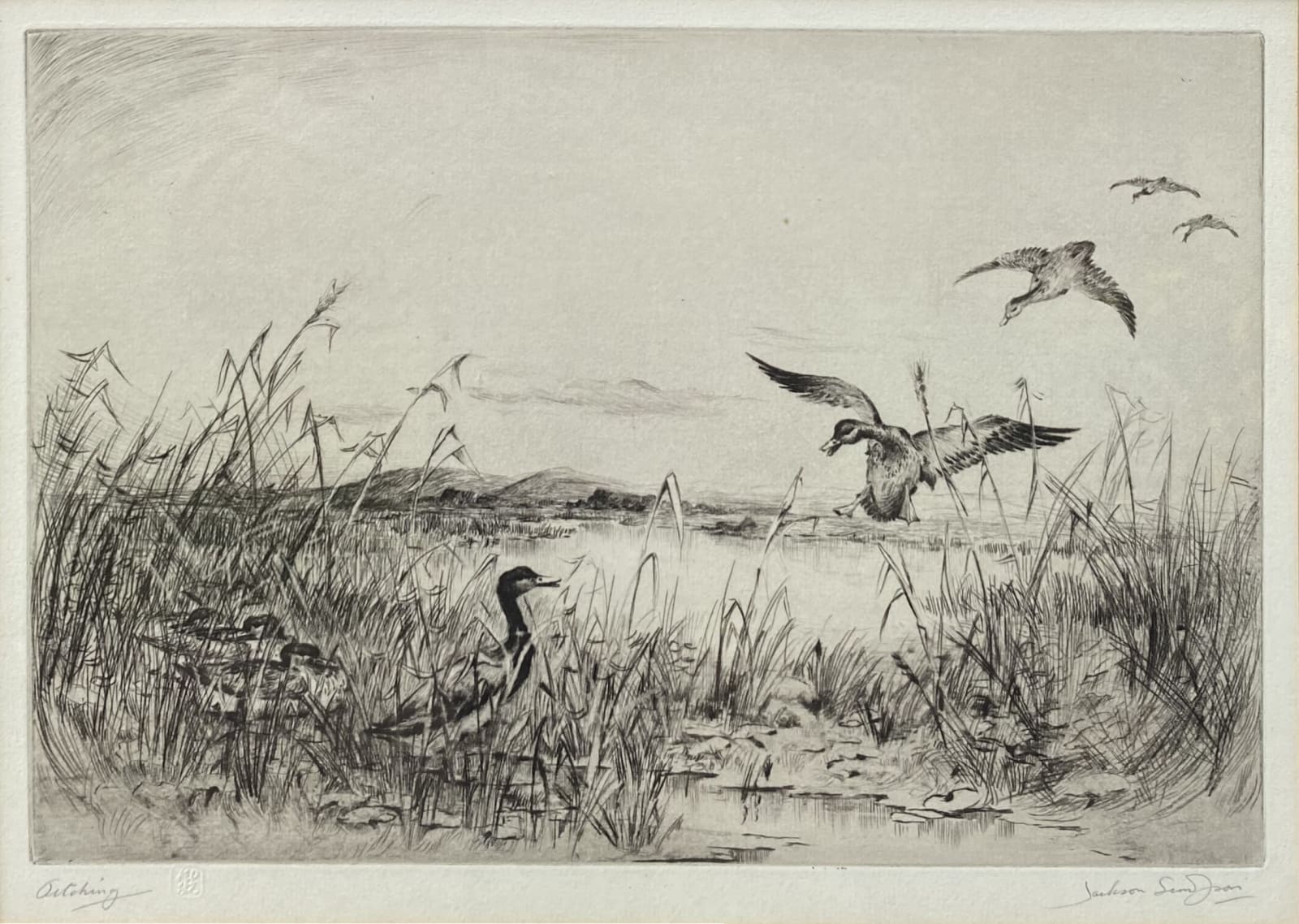 Henry Jackson Simpson MC, Ditching