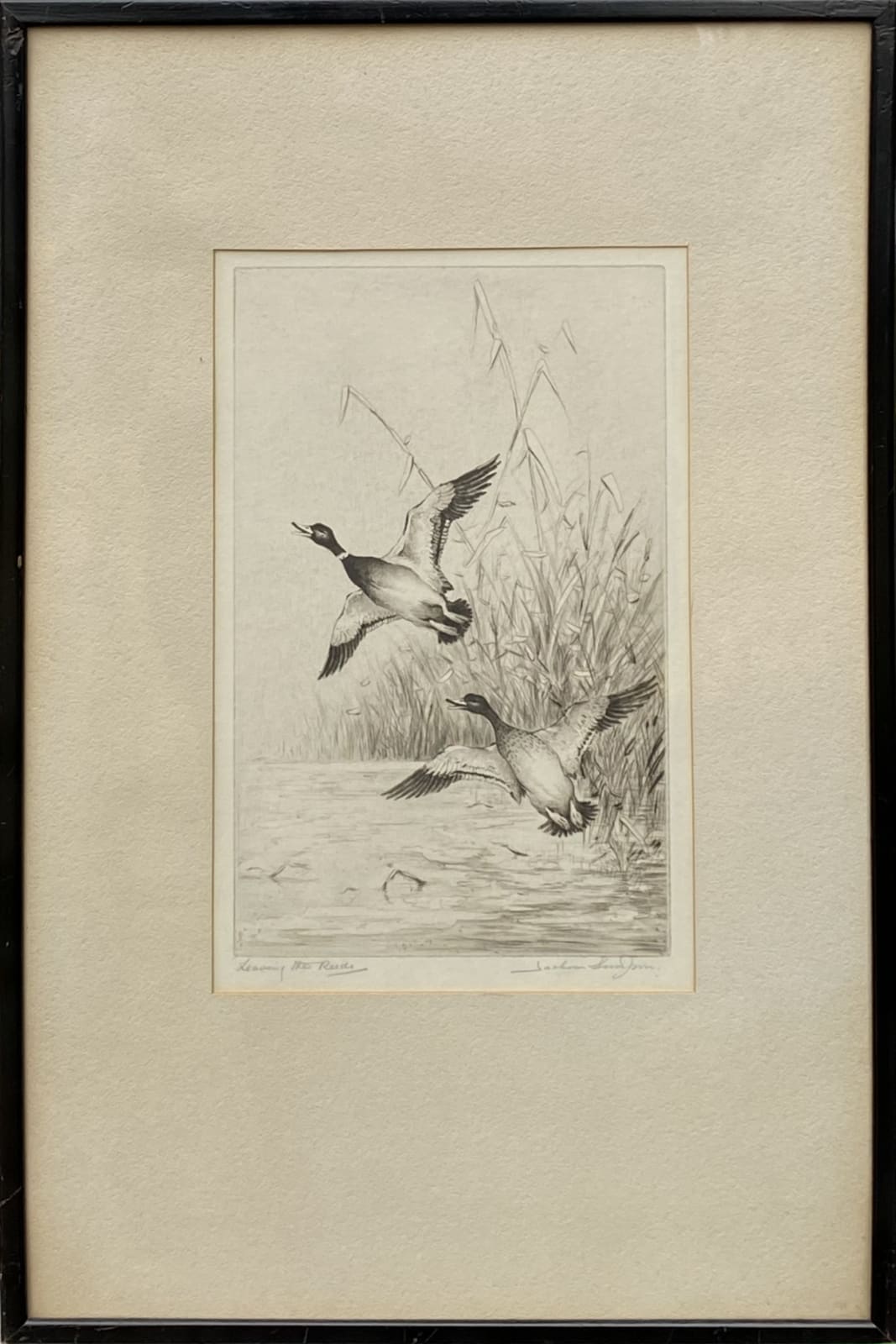 Henry Jackson Simpson MC, Leaving the Reeds