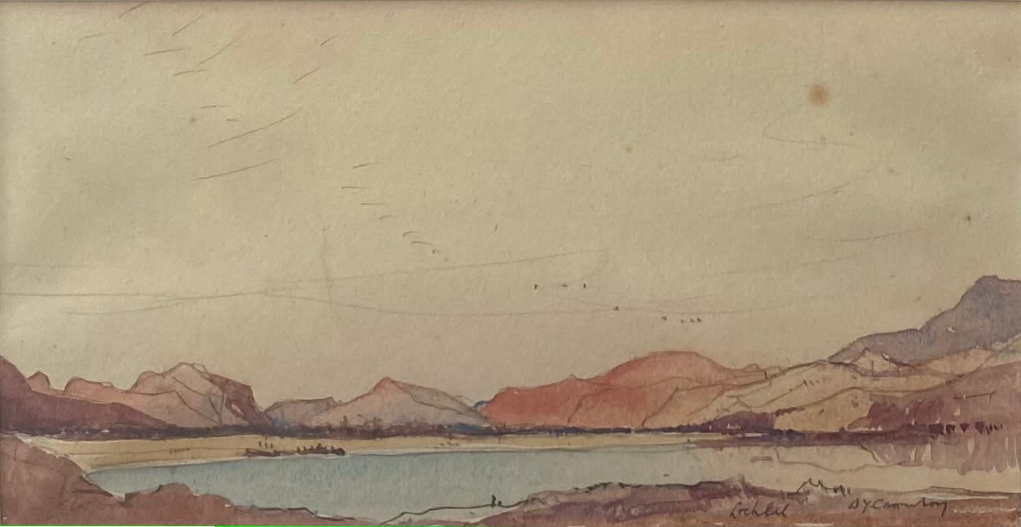 Sir David Young Cameron RA RSA, Loch Eil