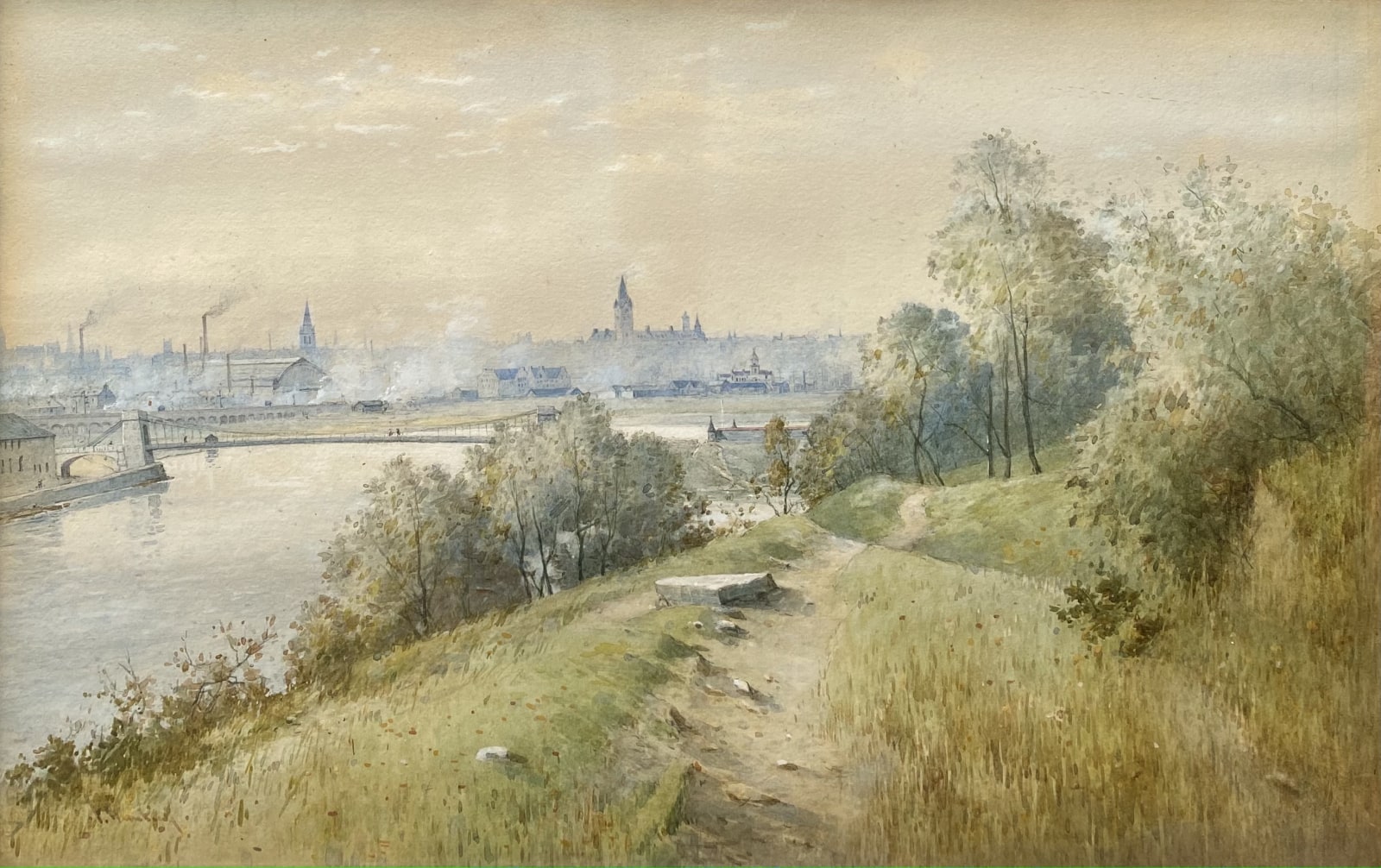 Thomas Bunting, View of Aberdeen McEwan Gallery