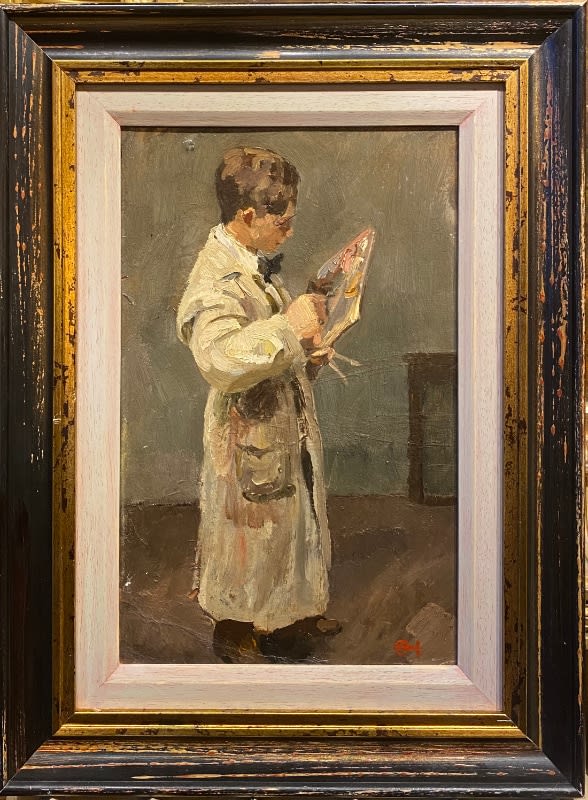 Aage Rasmussen Øbro, The Young Artist