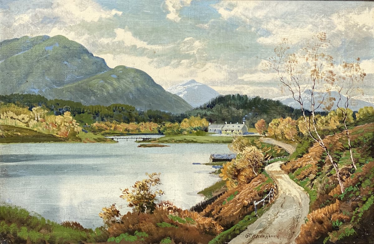 George Melvin Rennie, Loch Affric at Head of Glen