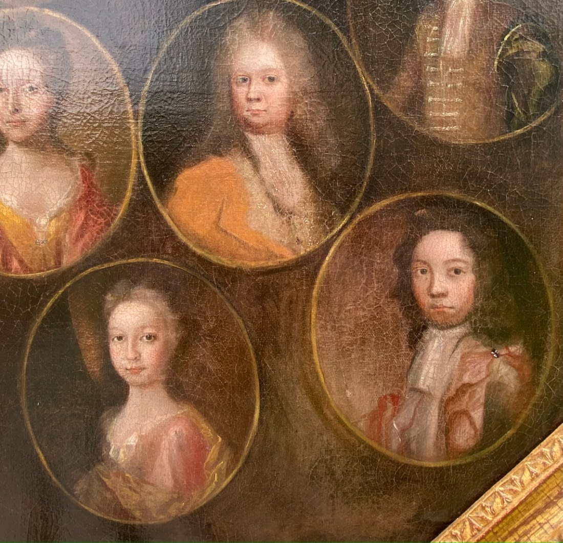 Scottish School, Portraits of Nine Jacobites