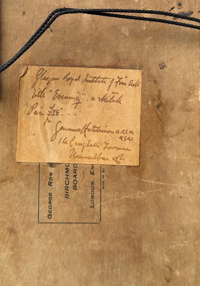 Robert Gemmell Hutchison RSA RSW RBA ROI, Evening