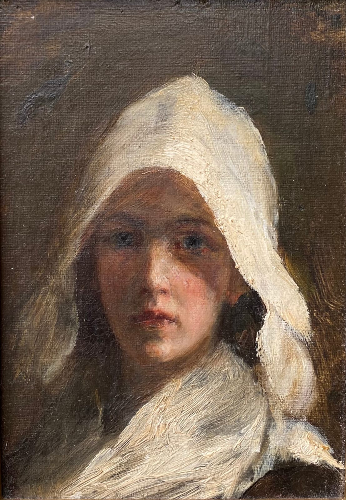 George Paul Chalmers RSA RSW, A Breton Girl