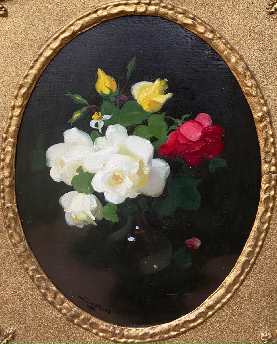 Stuart Park, Yellow, Red and White Roses