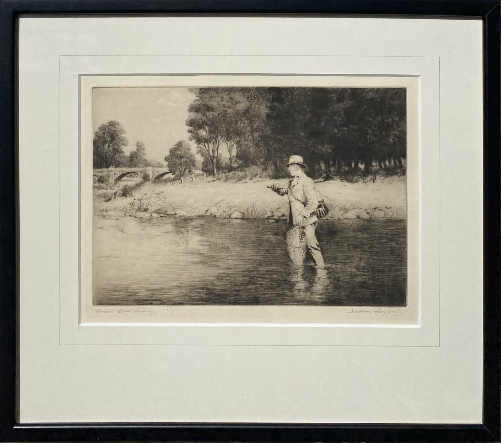Henry Jackson Simpson MC, Thread Line FIshing