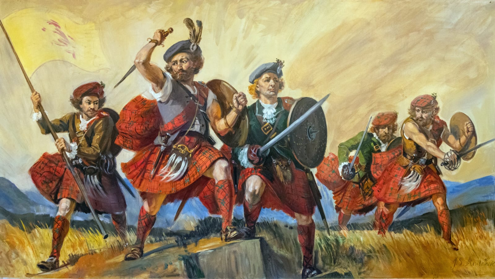 J S Andrews, Bonnie Prince Charlie