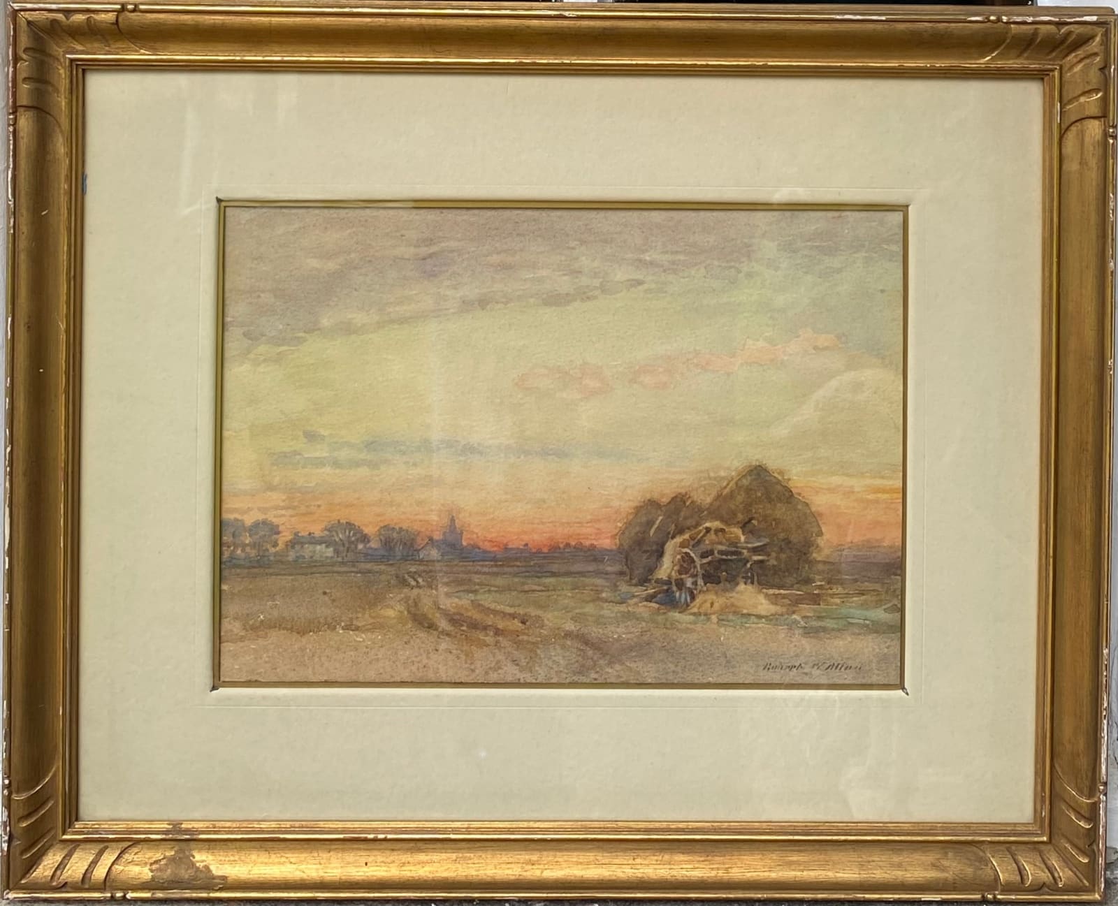 Robert Weir Allan RSA RWS RSW, Hayricks