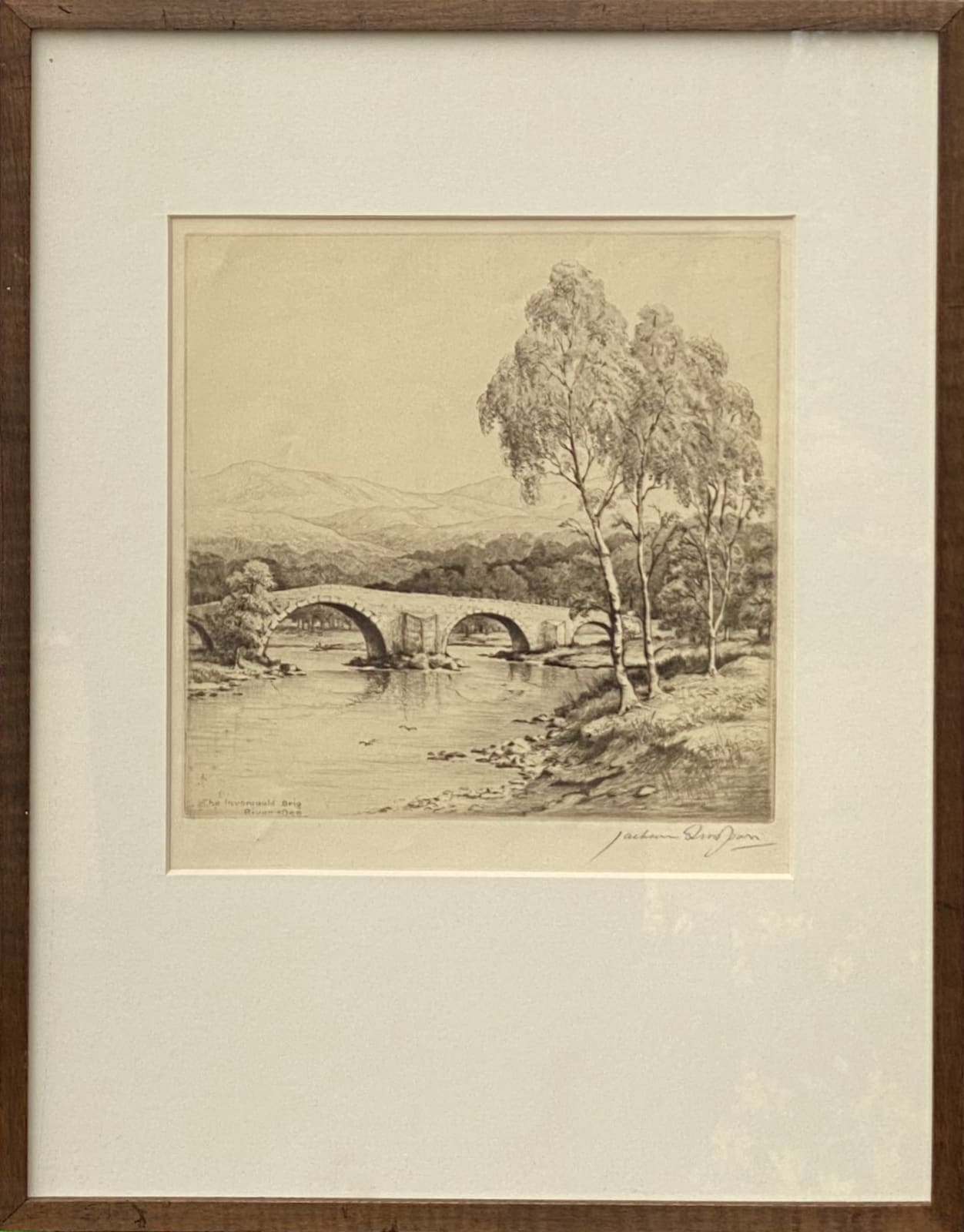 Henry Jackson Simpson MC, The Invercauld Brig, River Dee