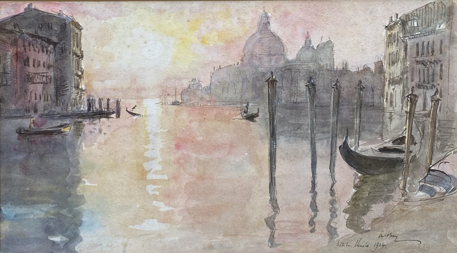 James McBey LLD, Venice