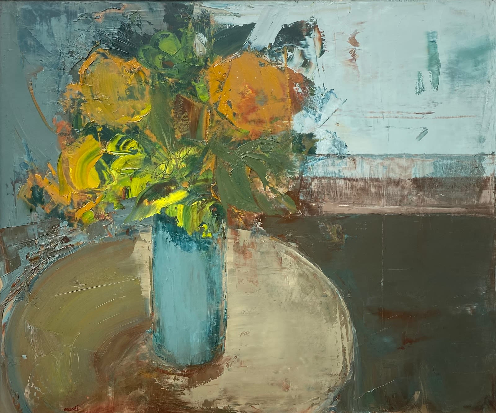 Mardi Barrie RSW, Still Life of Flowers