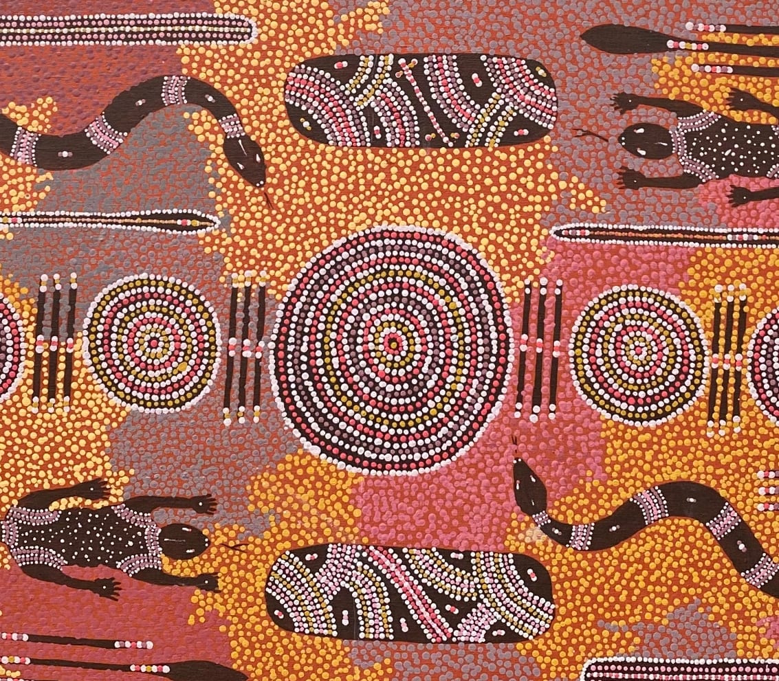 Wenton Rubuntja, Snake Initiation