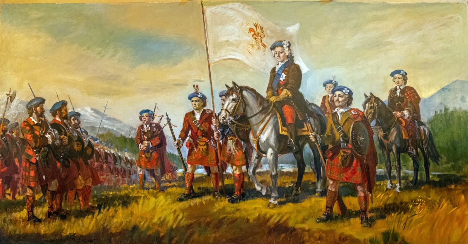 J S Andrews, Bonnie Prince Charlie