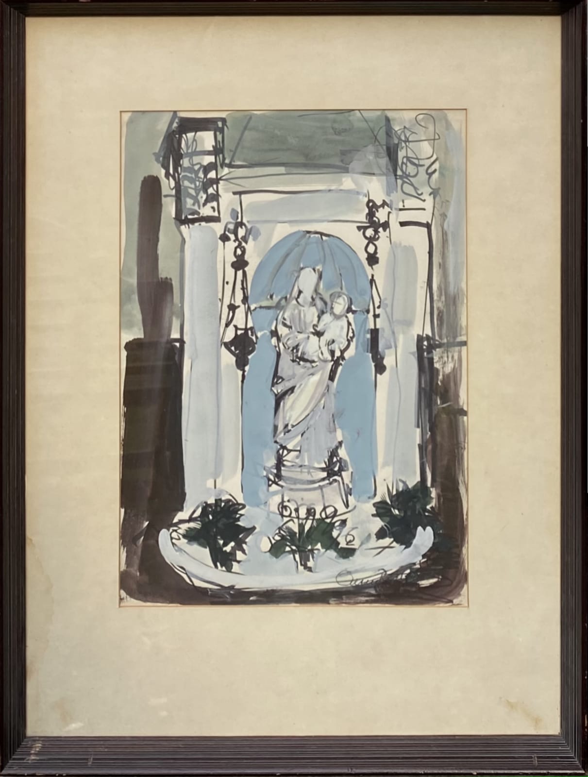 Anne Redpath OBE RSA ARA LLD ARWS ROI RBA, Madonna and Child