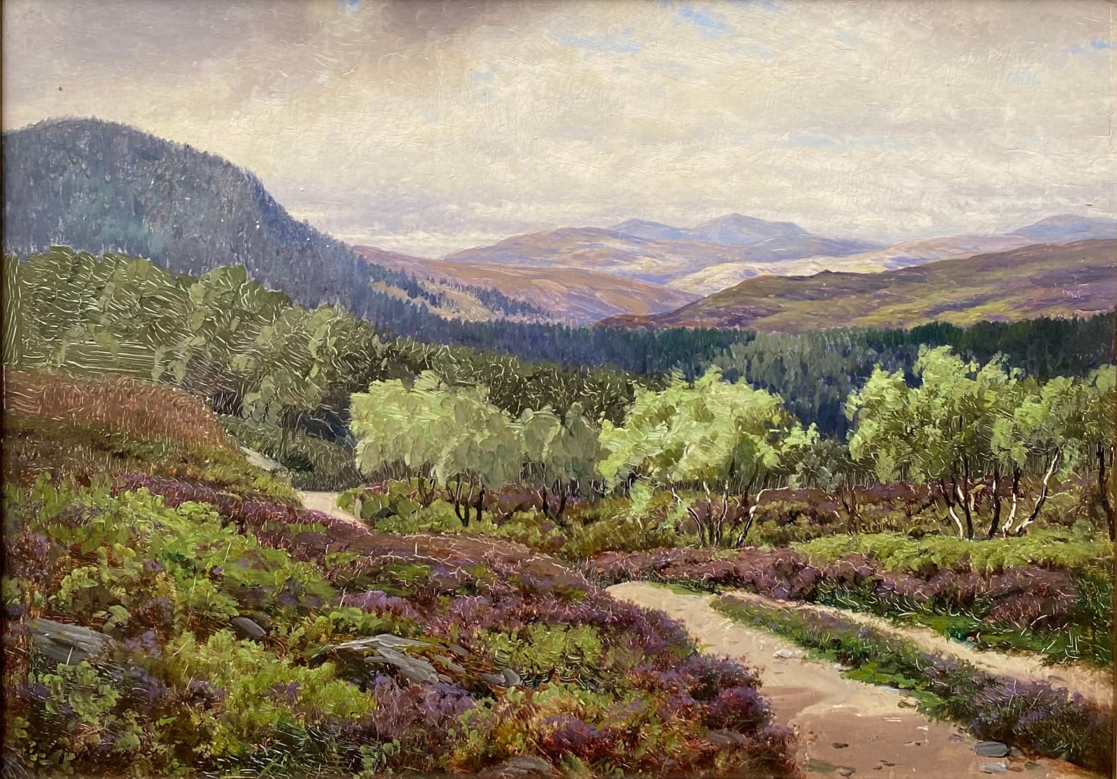 George Melvin Rennie, The Cairngorms from Braemar
