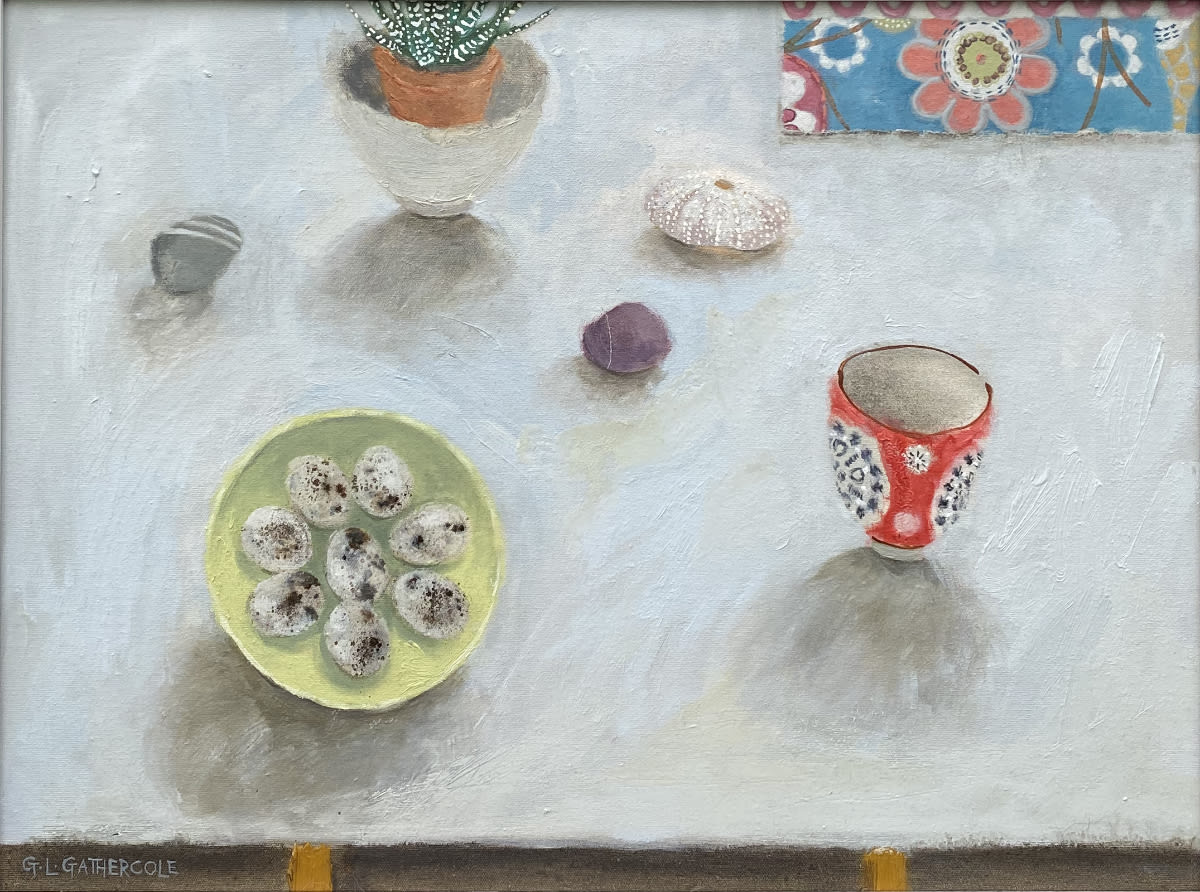 Gillian Gathercole, Quail Eggs and Sea Urchin