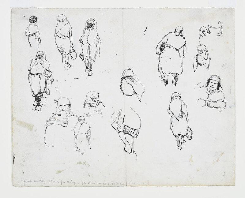 James McBey LLD, The Road Menders