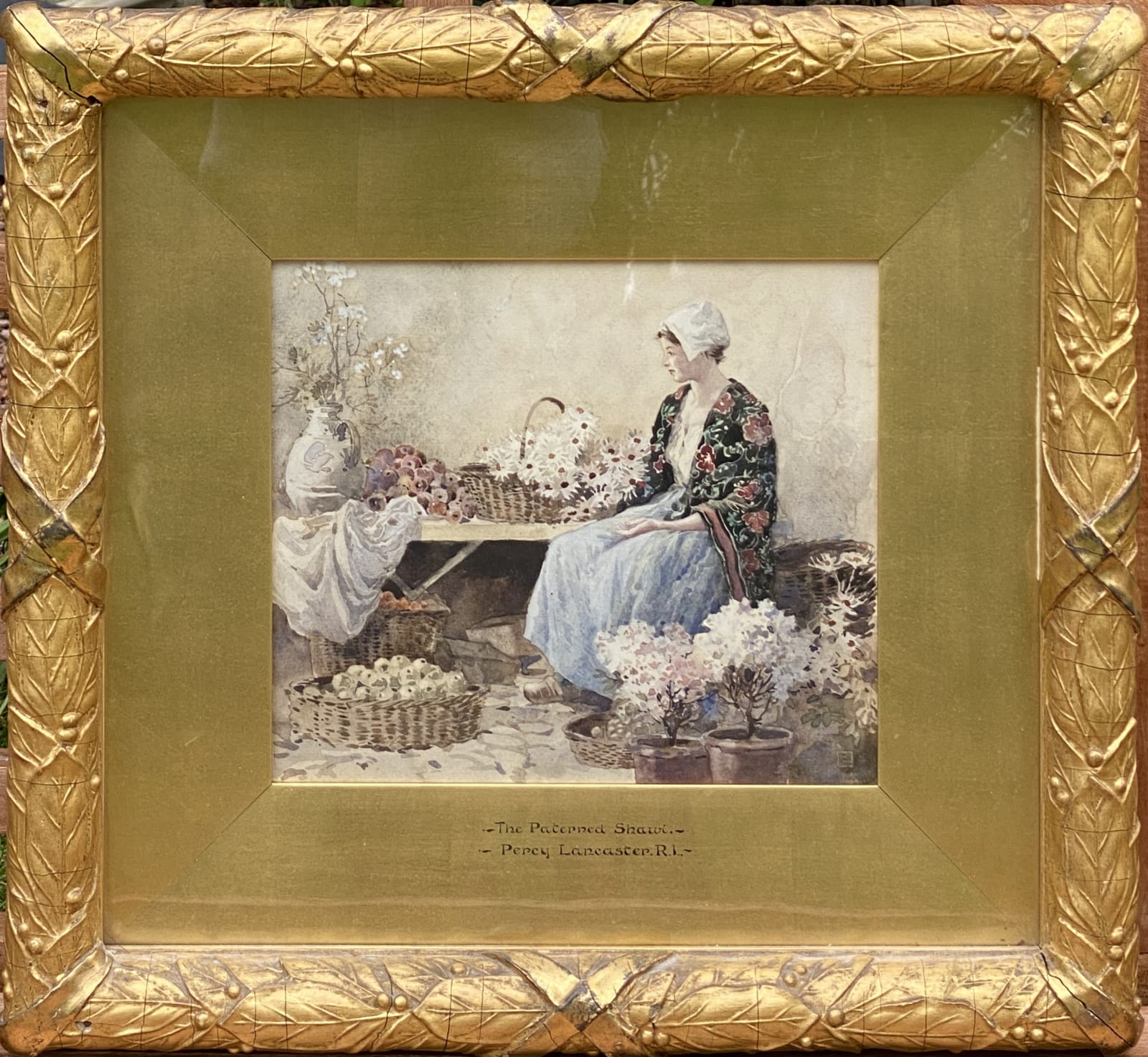 Percy Lancaster RBA RI, Flower Seller