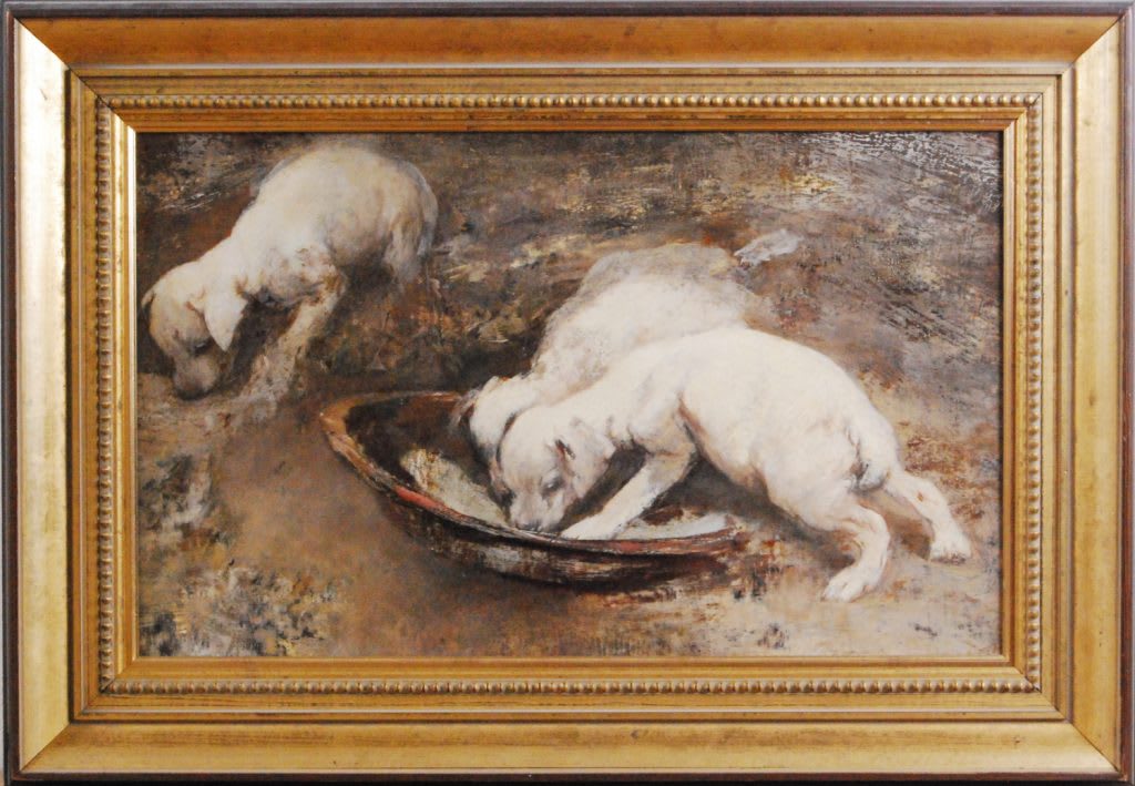 Sir George Pirie PRSA HRSW LLD, Feeding Time